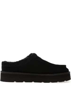 UGG Disquette Chalet Suede Slides | Black | FARFETCH UGG Disquette Chalet Suede Slides | Black | FARFETCH