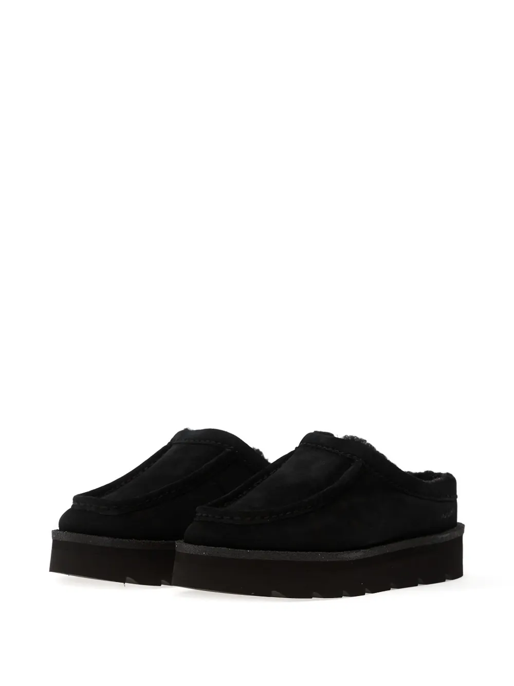 Clarks Originals Meare Mules In Black