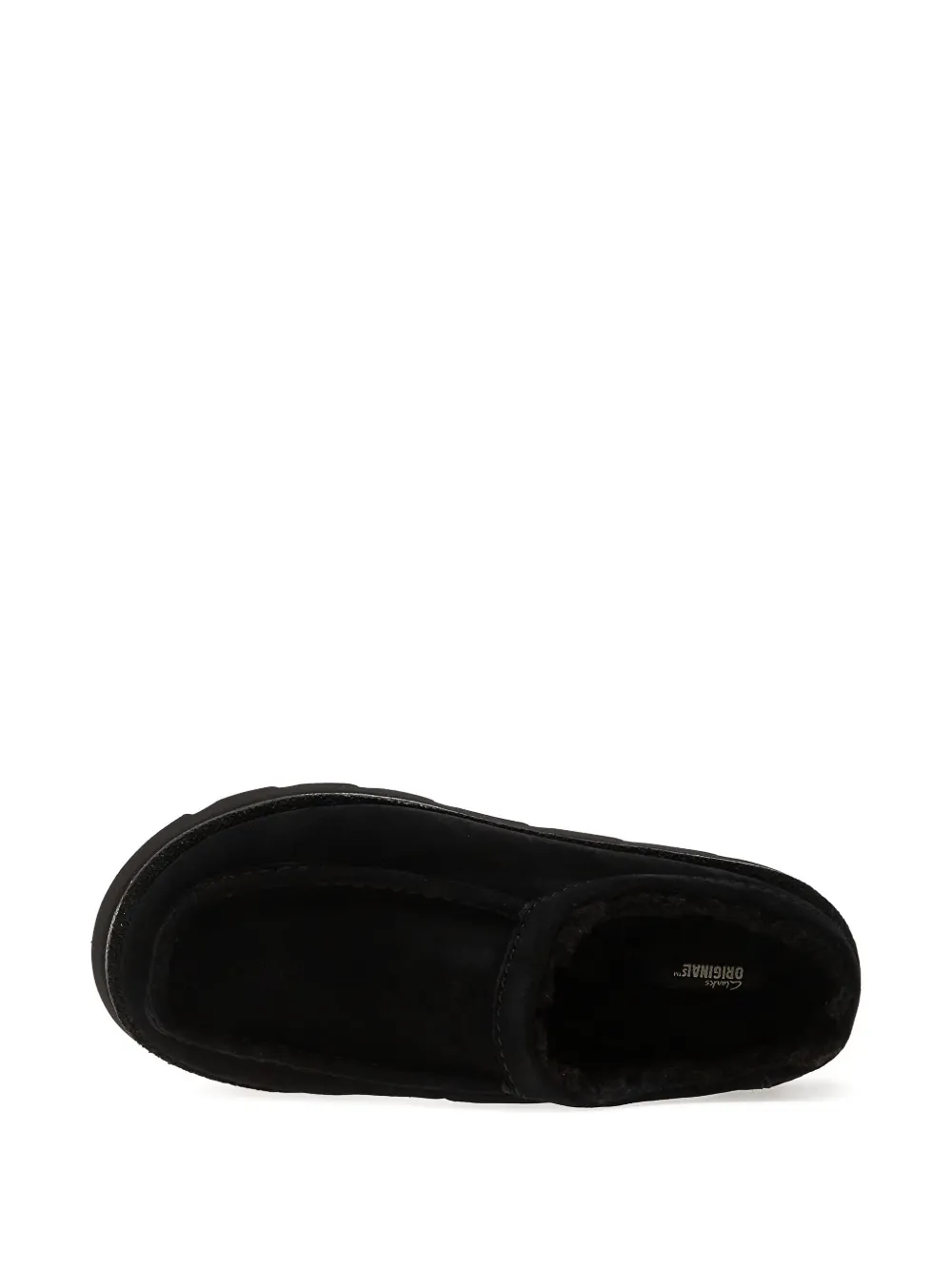 Clarks Originals Meare Mules In Black