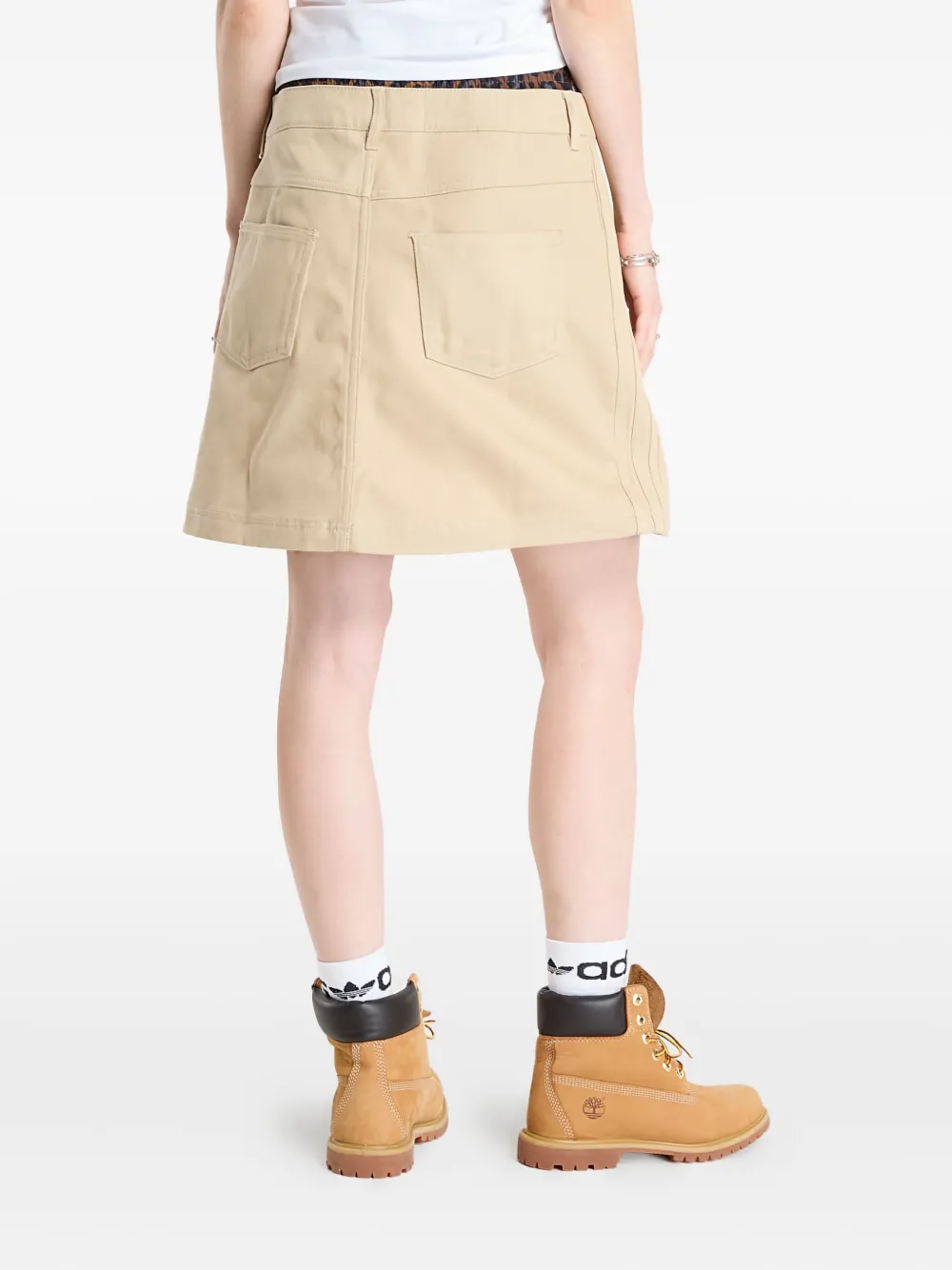adidas Firebird mini-rok Beige