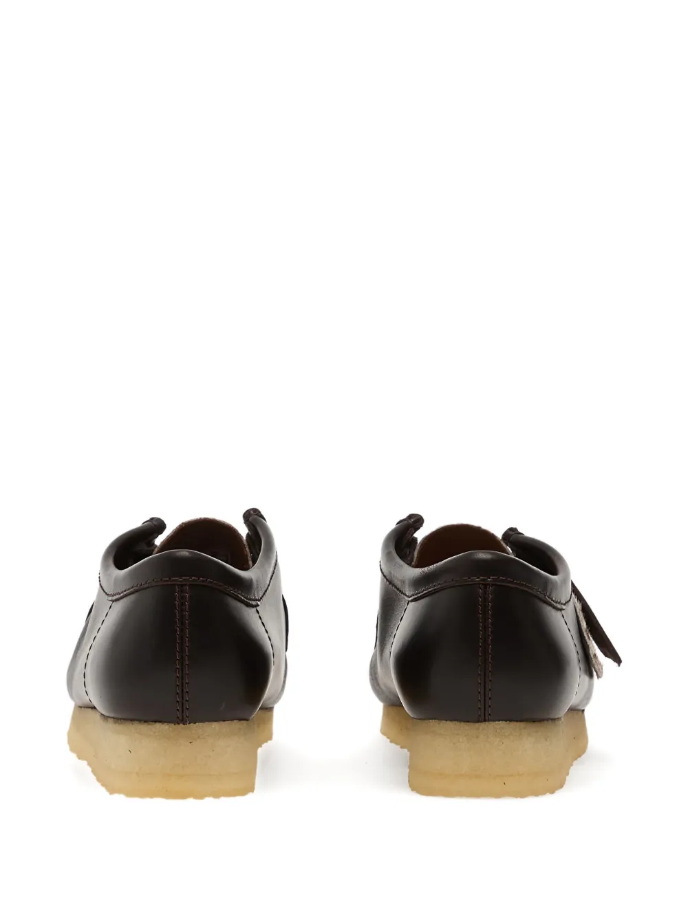 Clarks Originals Wallabee derby schoenen Bruin