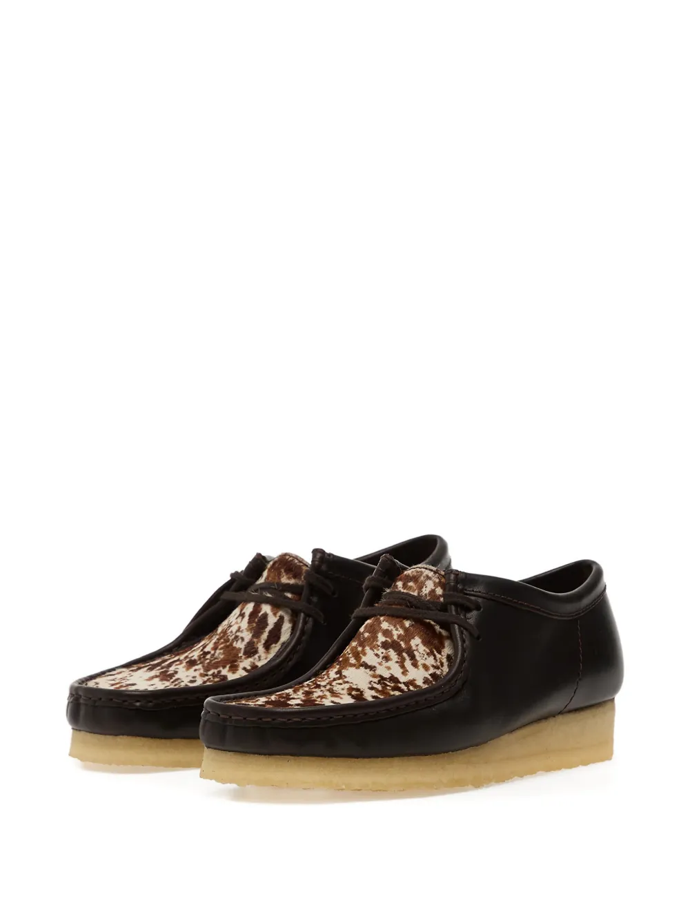 Clarks Originals Wallabee derby schoenen Bruin