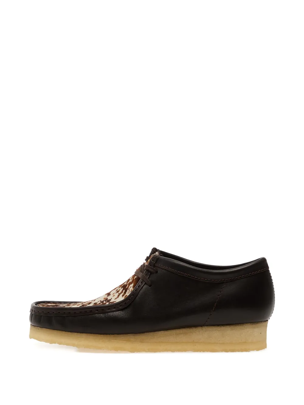 Clarks Originals Wallabee derby schoenen Bruin