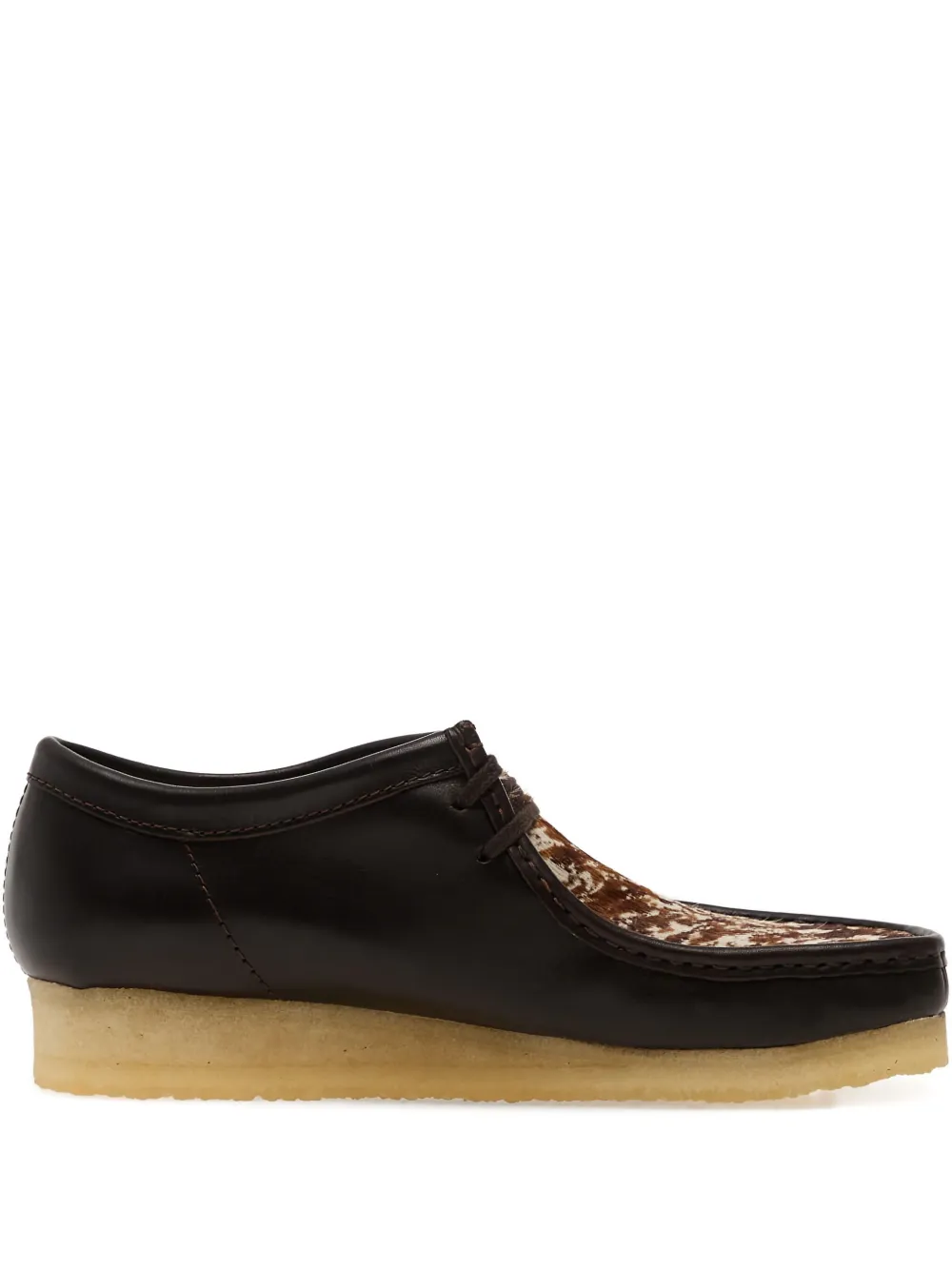 Clarks Originals Wallabee derby schoenen Bruin