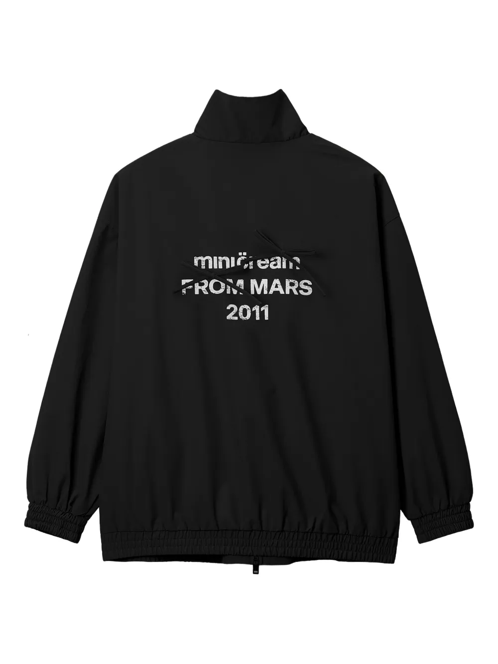  Mini Cream Zip-fastening Jacket - Black 