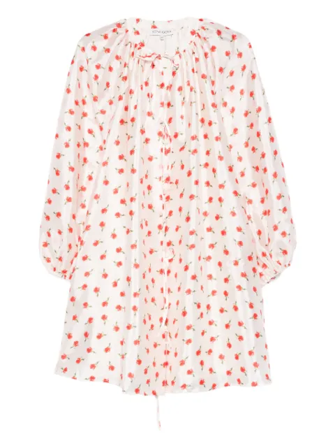 Stine Goya vestido corto con estampado floral