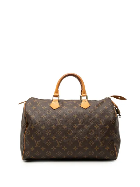 Louis Vuitton Pre-Owned Borsa Boston Speedy 35 con monogramma 1999