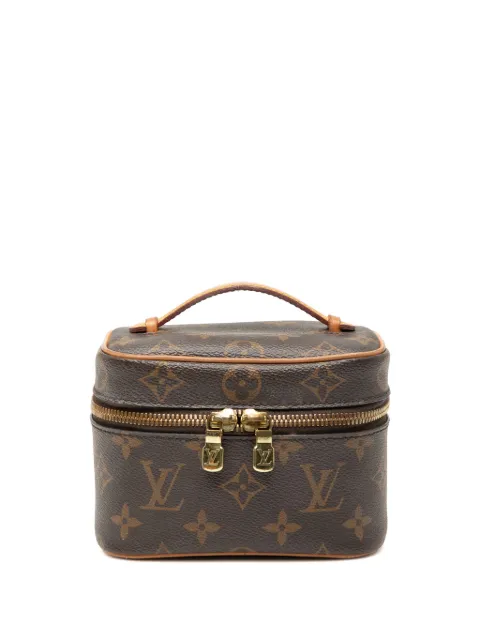 Louis Vuitton Pre-Owned 2021-2025 Monogram Nice Nano Case vanity bag