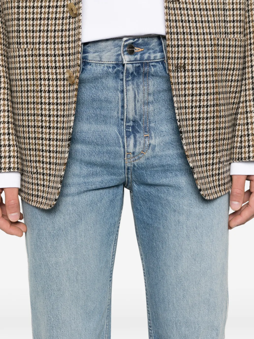 Gucci Jeans met vijf zakken Blauw