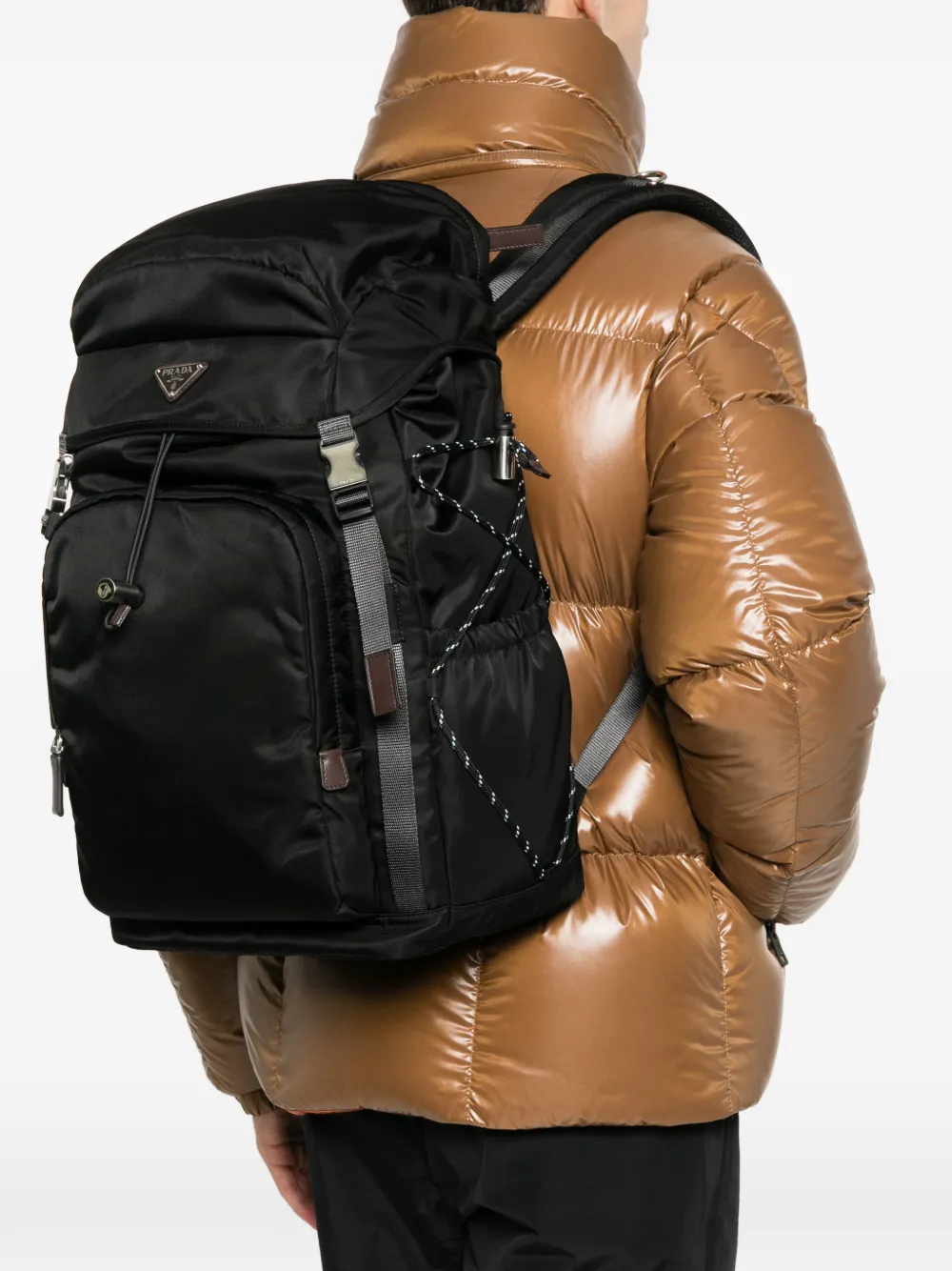 Prada buckle-drawstring backpack | Image 2