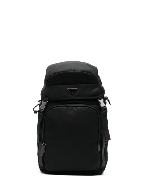 Prada buckle-drawstring backpack