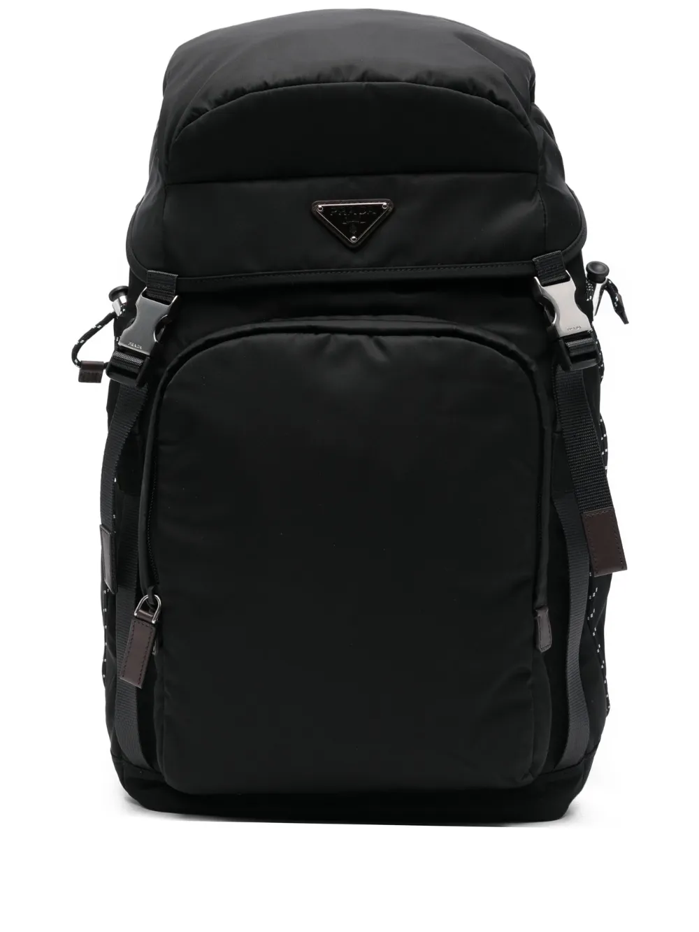 Prada buckle-drawstring backpack | Black | Image 1