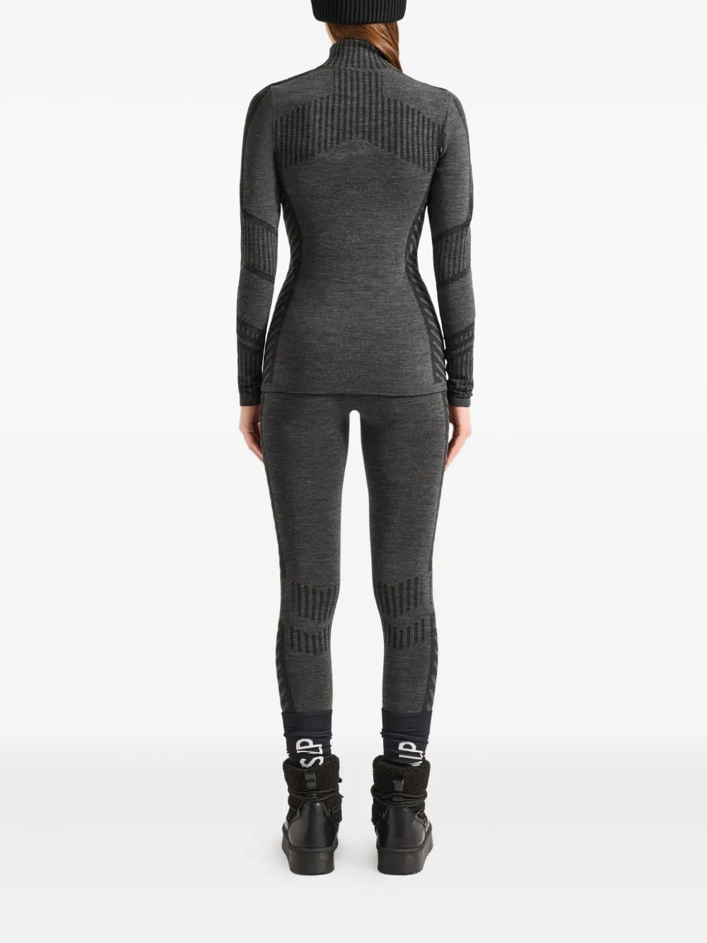 Fusalp Seama Zip Top In Black