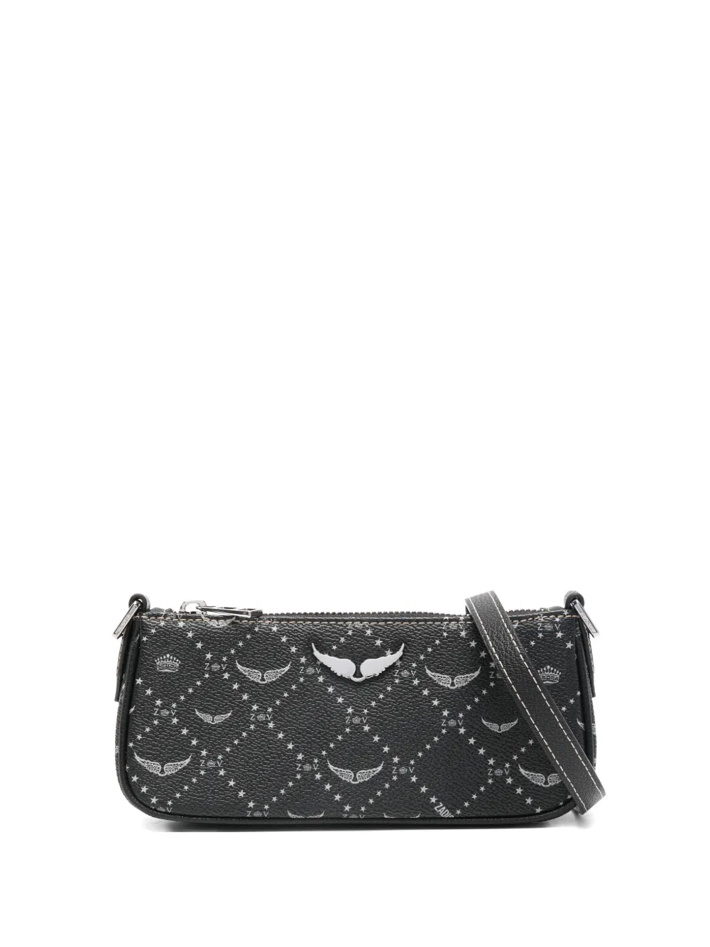 Zadig&Voltaire Z star logo mini bag - Nero