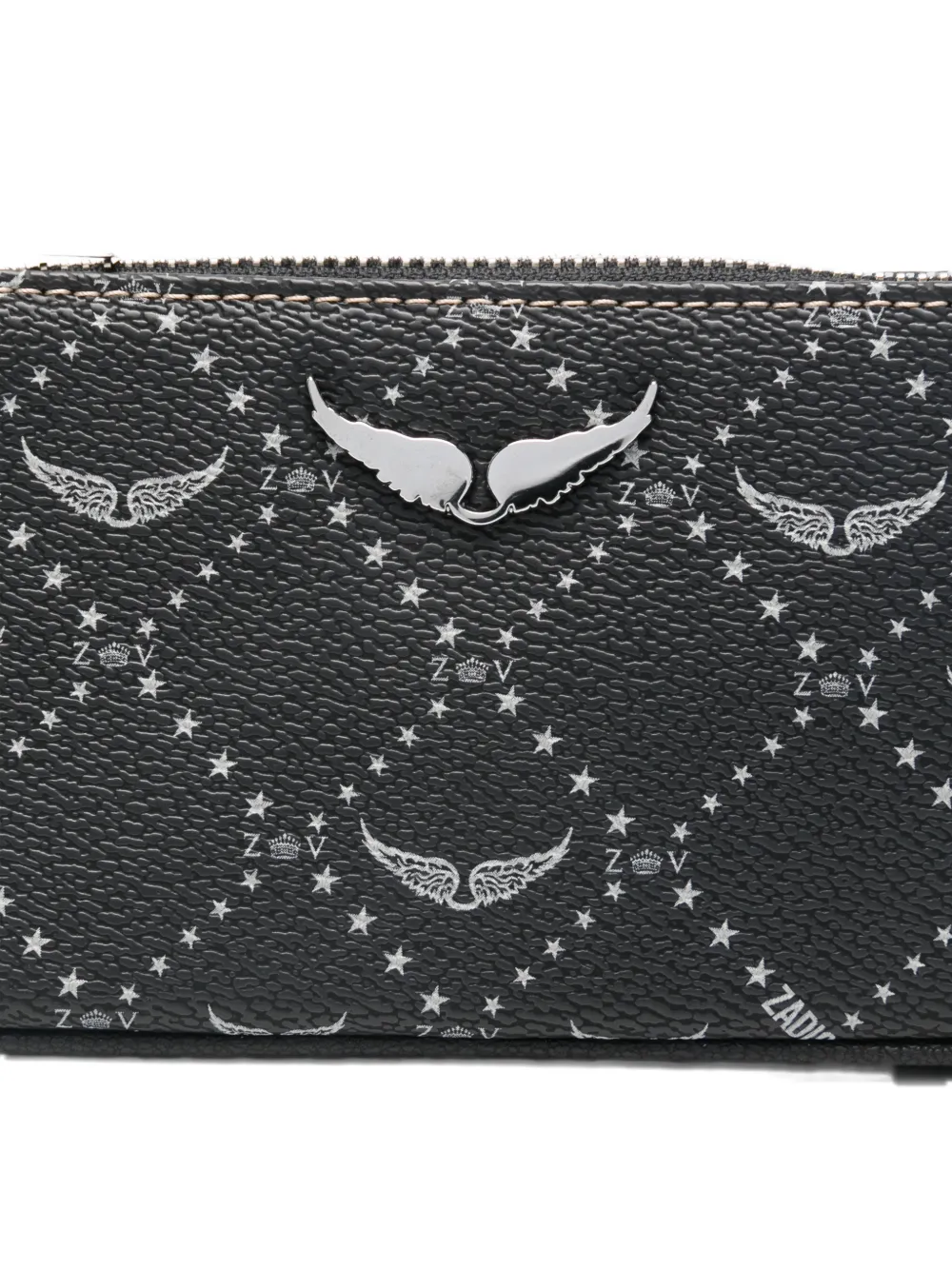 Zadig&Voltaire Z Star kleine tas met logo Zwart