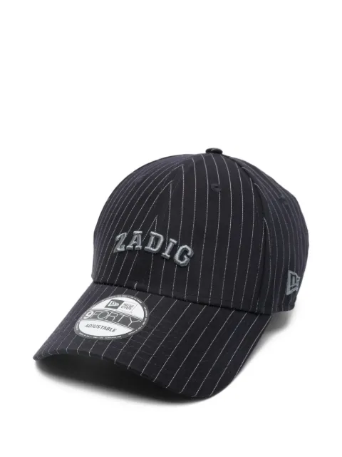 Zadig&Voltaire x New Era casquette 9FORTY à fines rayures