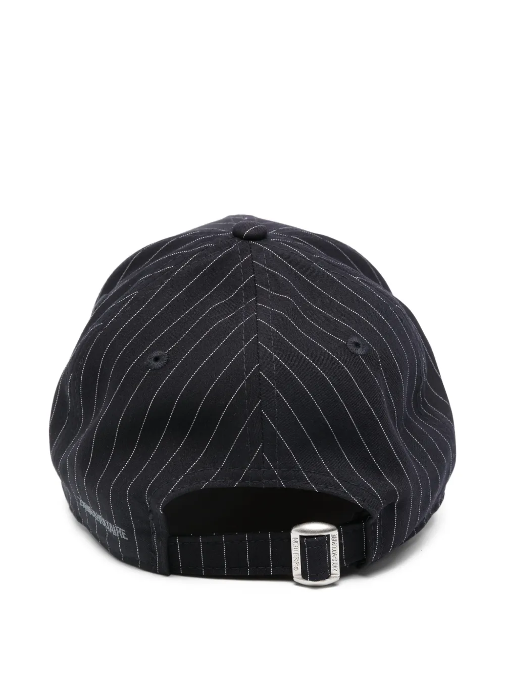 Zadig & Voltaire X New Era 9forty Pinstripe Logo Cap In Black