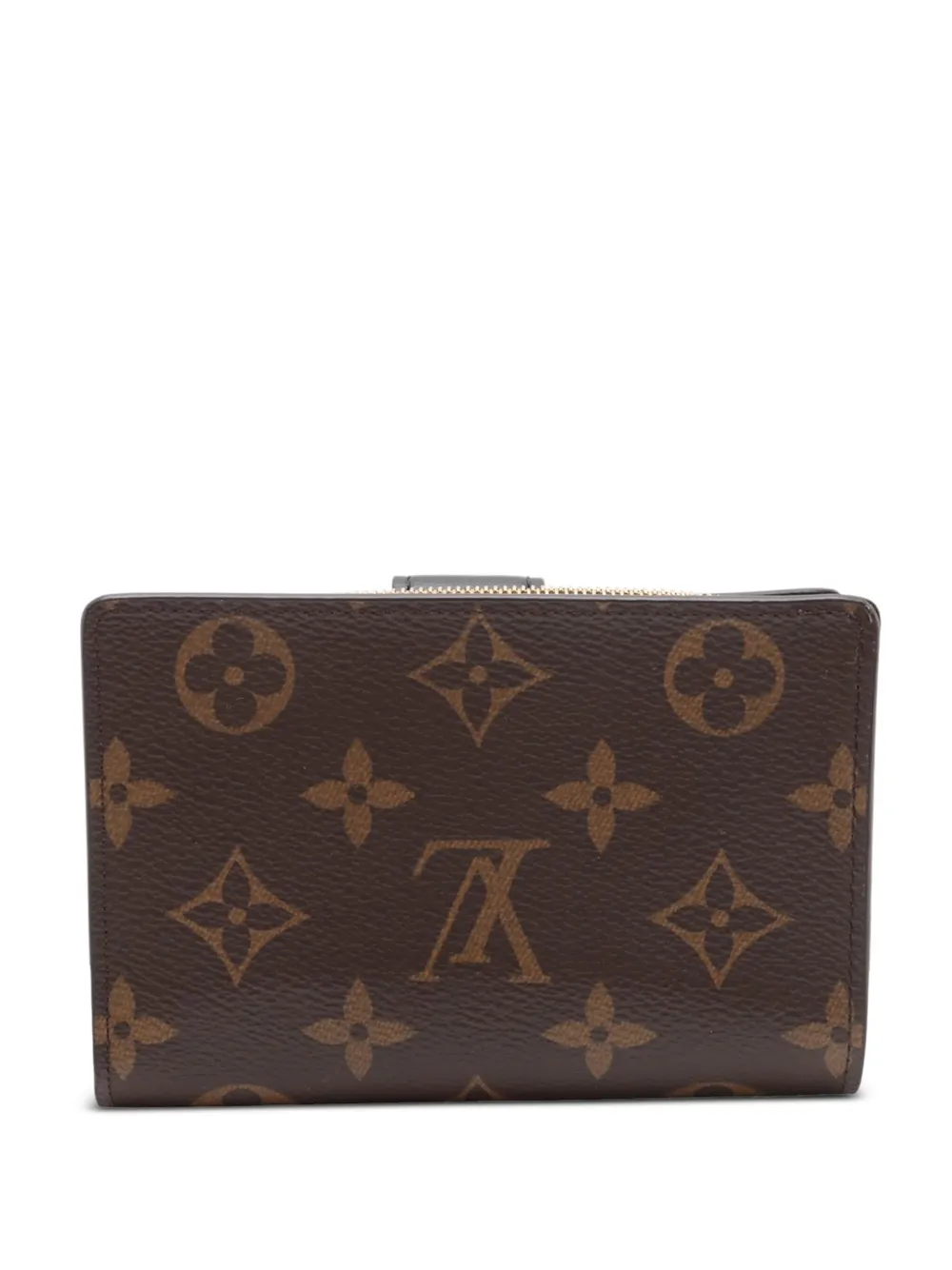 LOUIS VUITTON Pre-owned 2021-2025 Monogram Giant Reverse Juliette Wallet Small Wallets In Brown