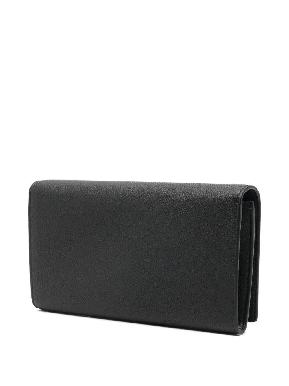  Santoni Leather Wallet - Black 