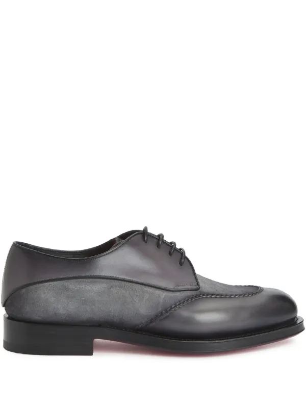 Santoni Colin ダービーシューズ | グレー | FARFETCH JP