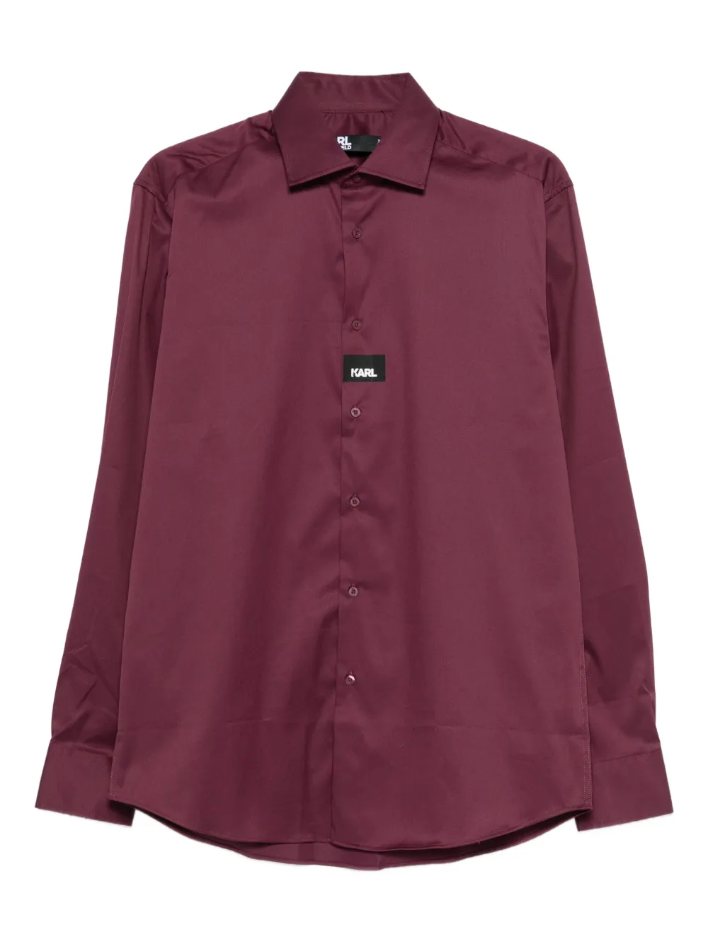 Karl+Lagerfeld+chemise+à+logo+-+Violet