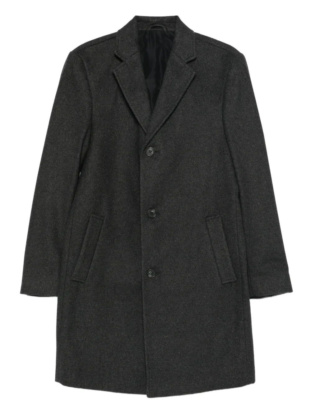 Karl Lagerfeld buttoned coat | Grey | Image 1