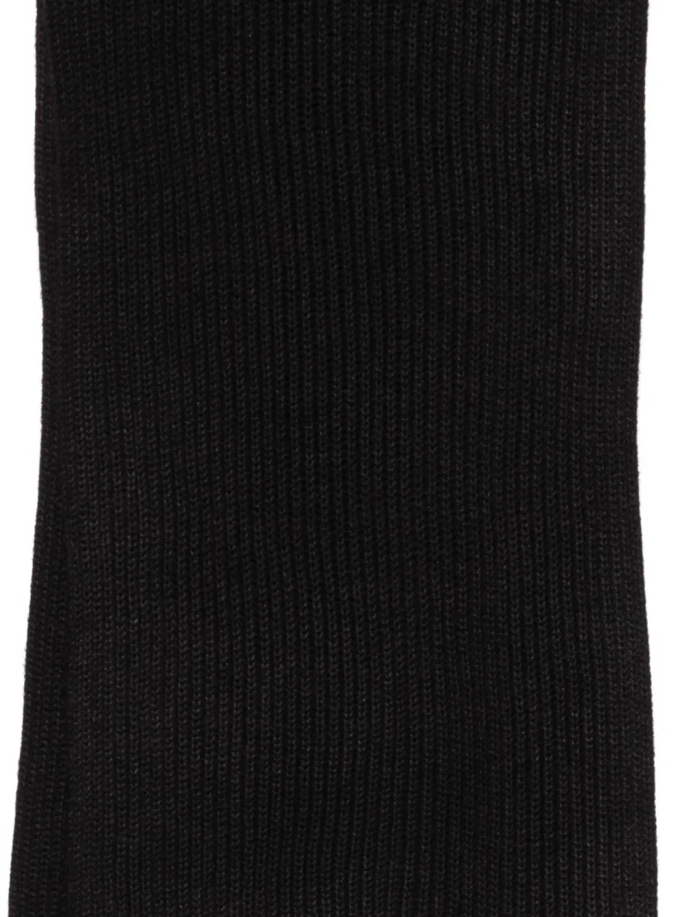 Karl Lagerfeld Logo Scarf In Black
