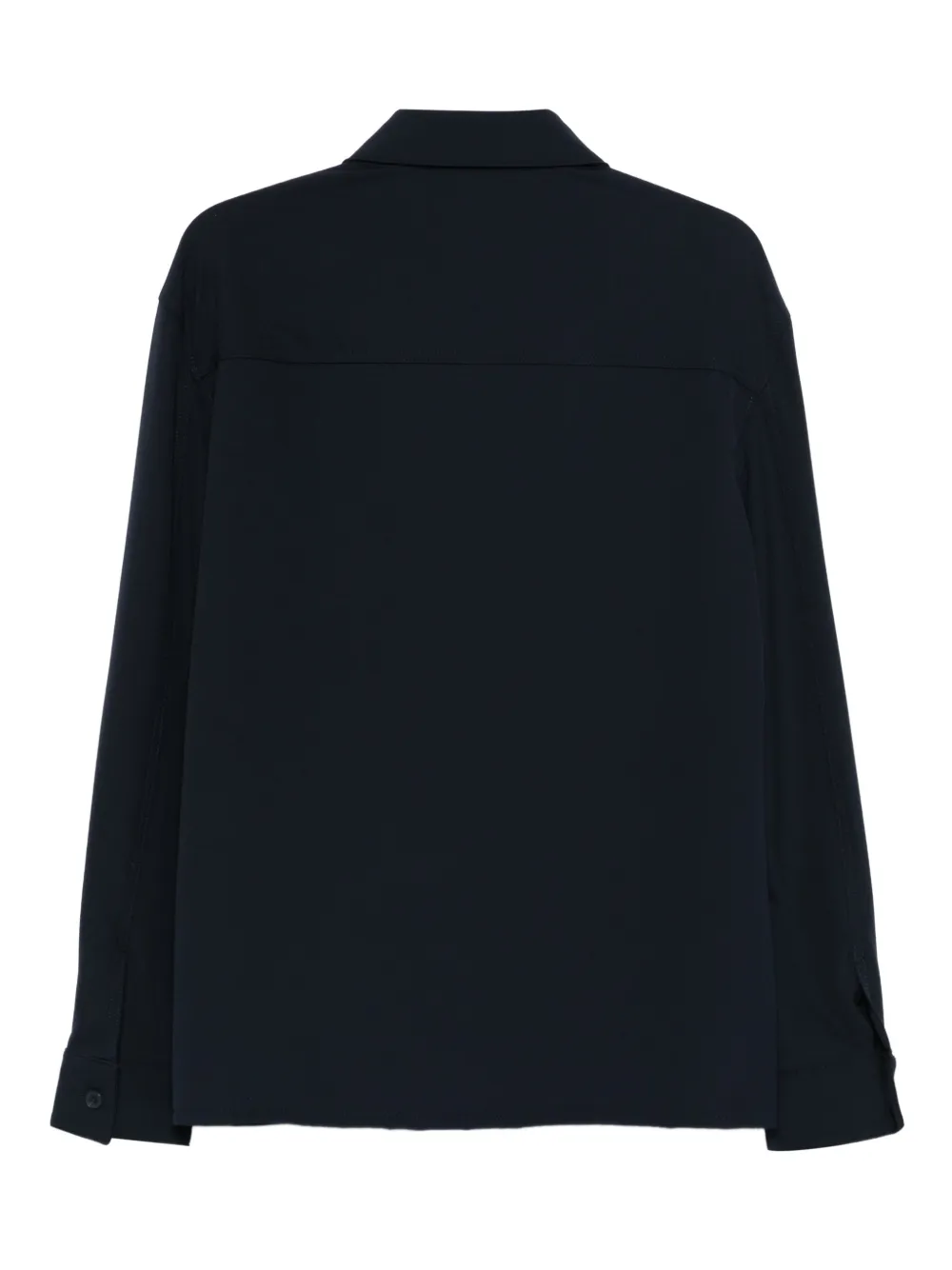 Karl Lagerfeld chest-pockets shirt - Blauw