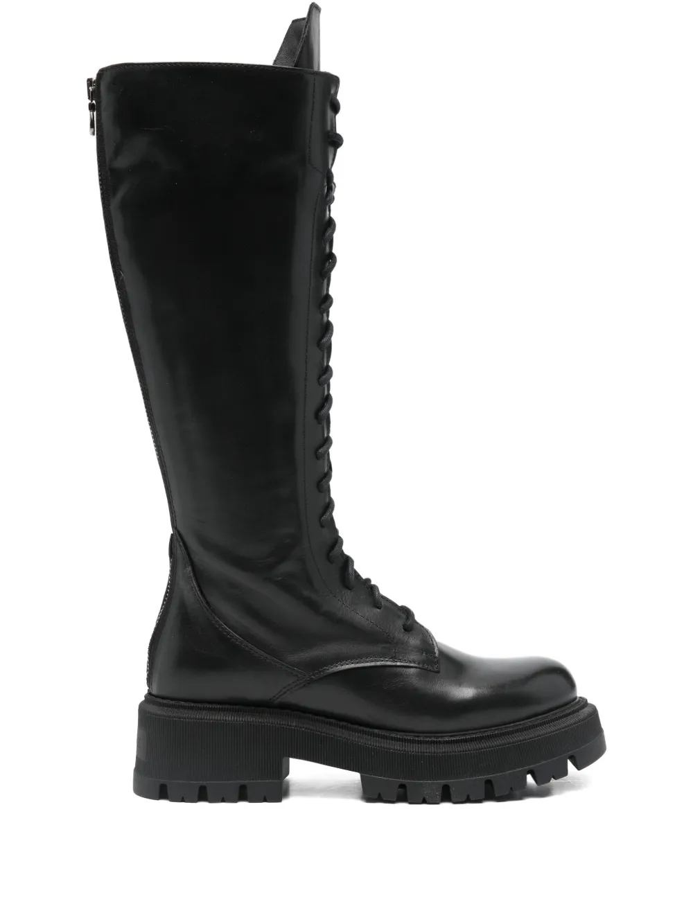 Montroi Lace-up Boots In Black