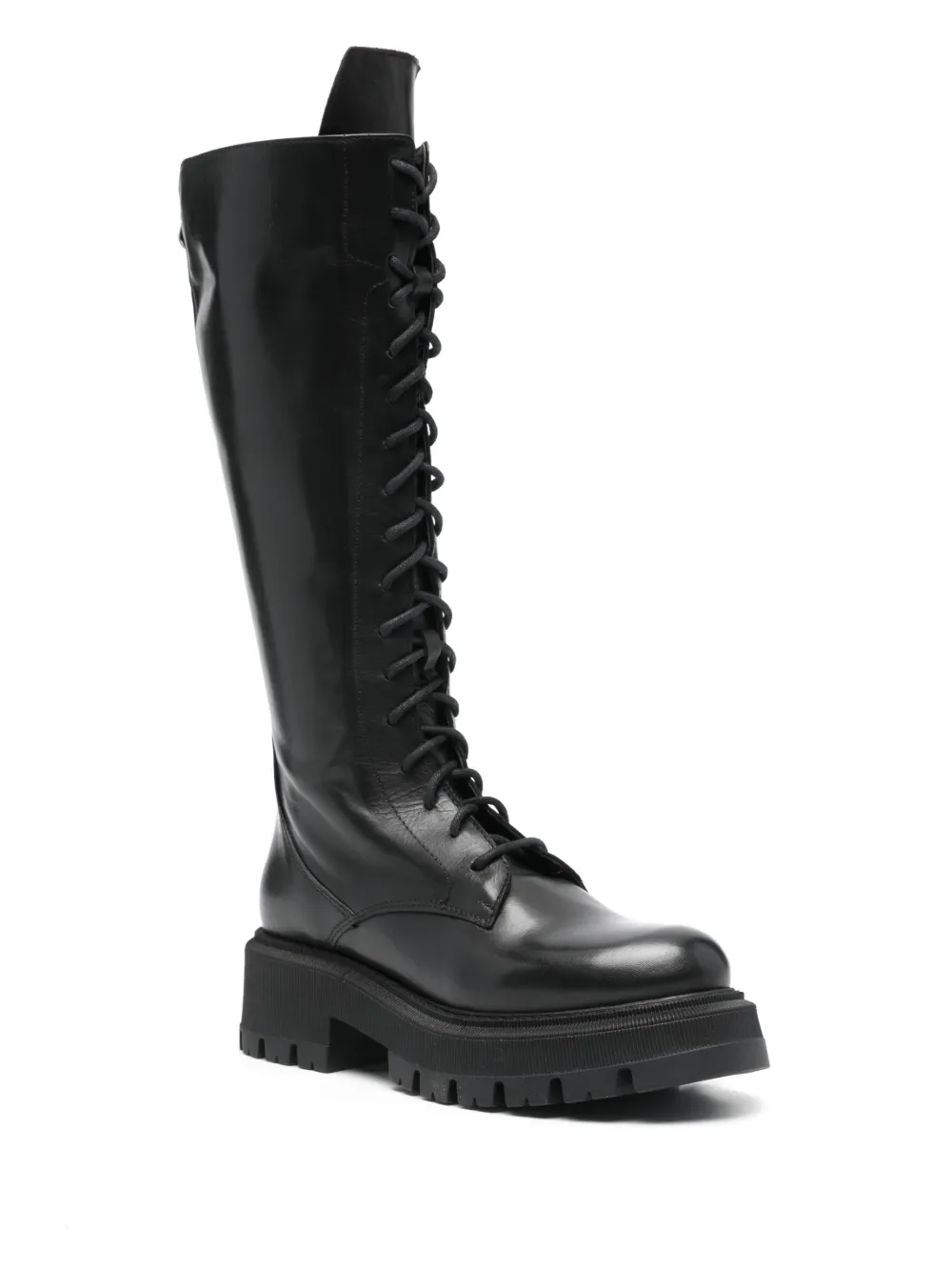 Montroi Lace-up Boots In Black