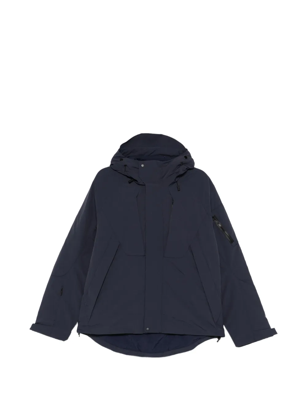 JG1 zip-up hooded jacket - Blu