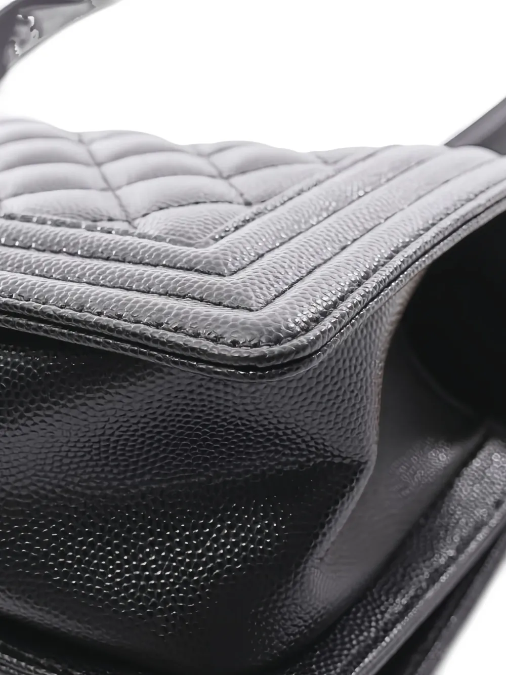 CHANEL Pre-owned 2021s Small Boy Shoulder Bag In Black