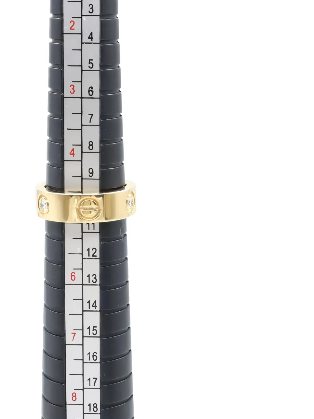 CARTIER Pre-owned 2010s 18k Yellow Gold Love Diamond Ring