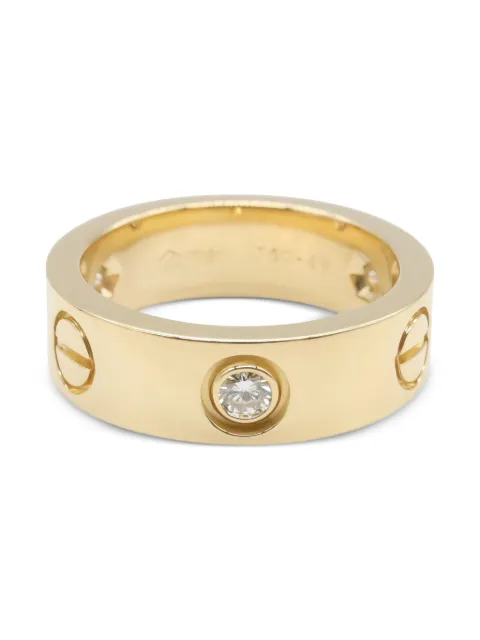 Cartier bague Love en or jaune 18ct à diamant (années 2010)