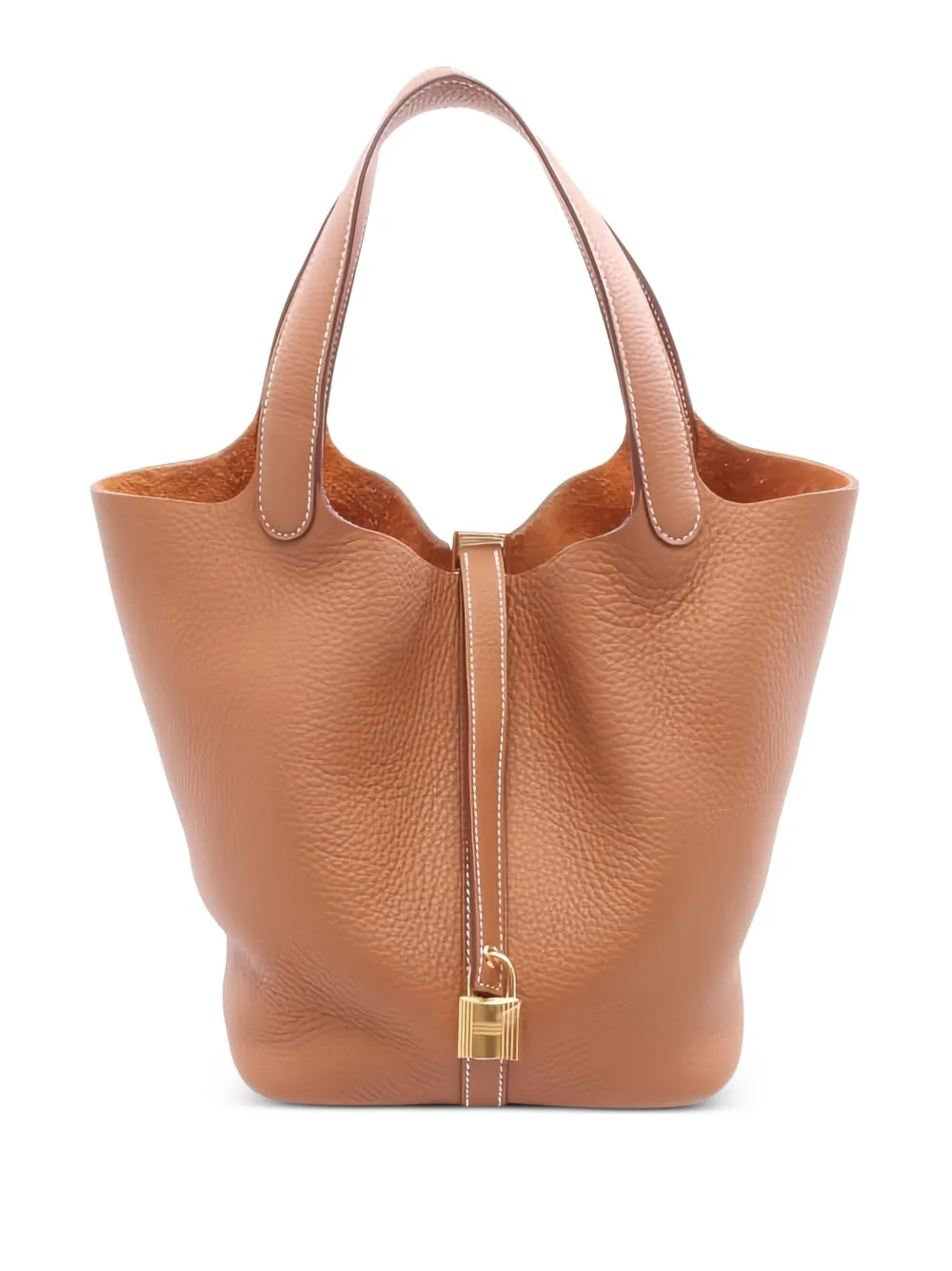 Hermès Pre-Owned tote Picotin Lock MM de piel 2025 | marrón | Image 1