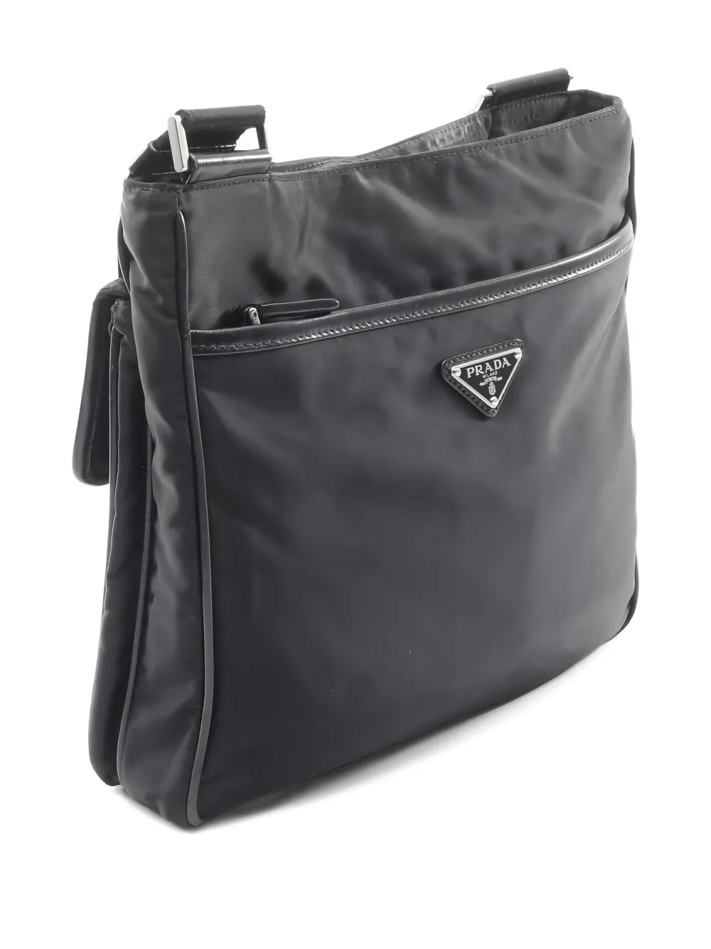 Prada Pre-Owned 2000s logo-plaque shoulder bag | Men | Image 2