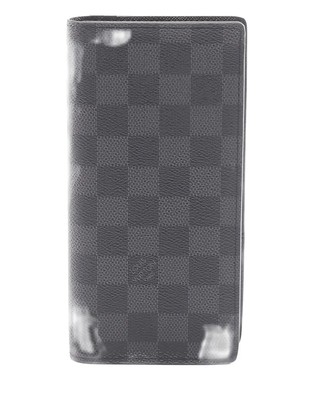 Louis Vuitton Pre-Owned 2010s Damier Graphite bi-fold Wallet - グレー Louis Vuitton Pre-Owned 2010s Damier Graphite bi-fold Wallet - グレー