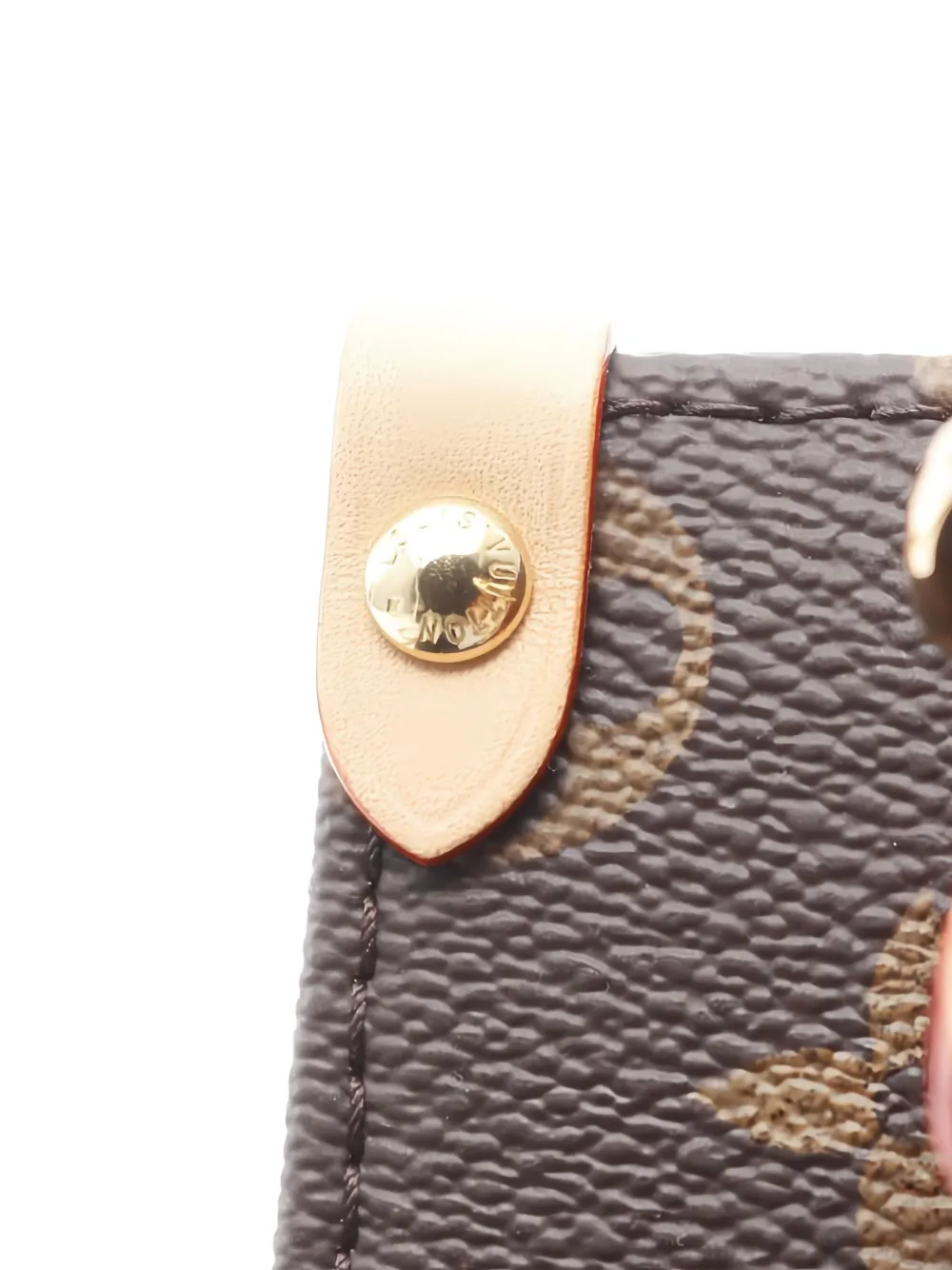 Pre-owned Louis Vuitton X Takashi Murakami 2010s On The Go Bb Tote Bag In Brown