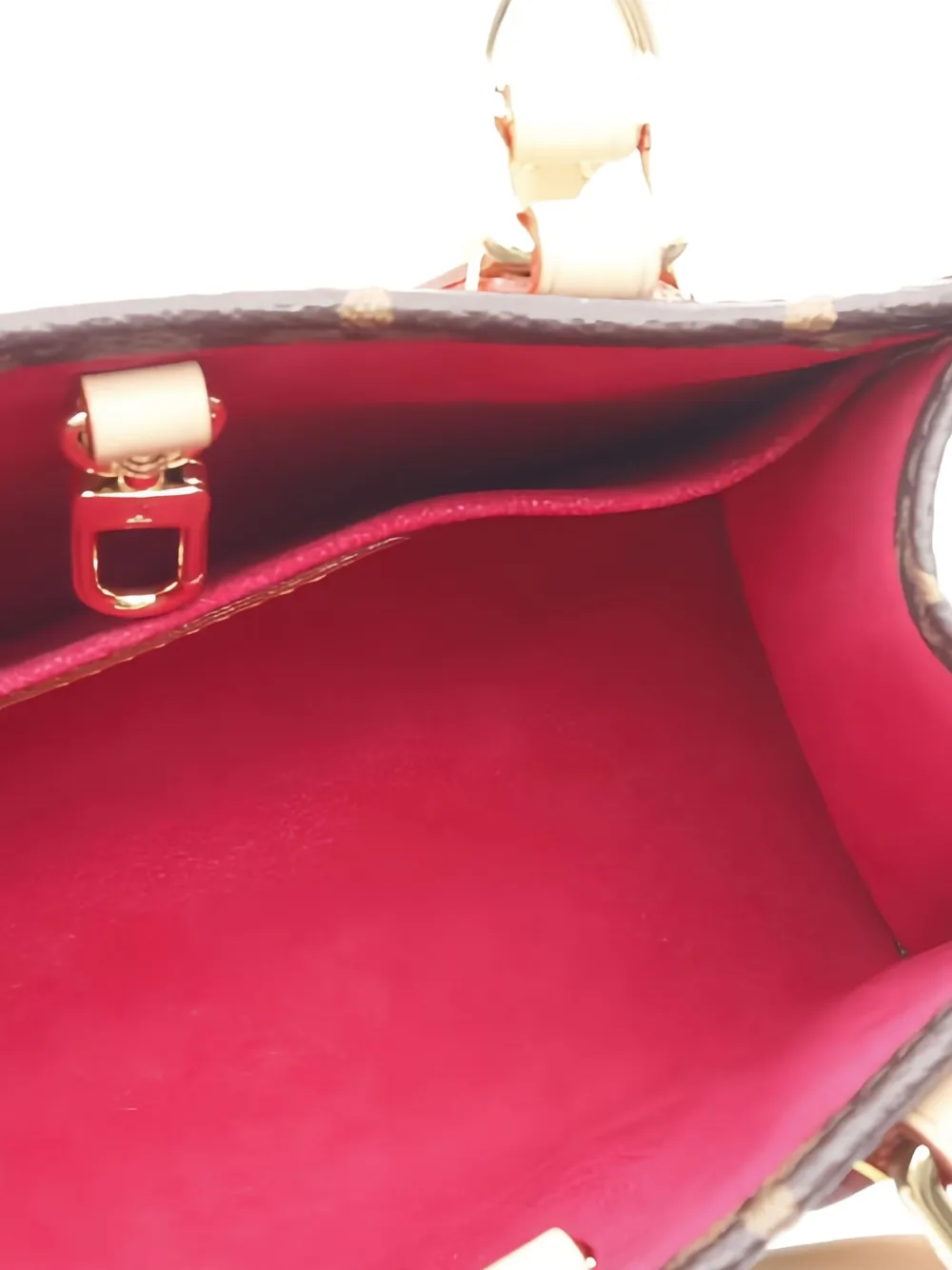 Pre-owned Louis Vuitton X Takashi Murakami 2010s On The Go Bb Tote Bag In Brown