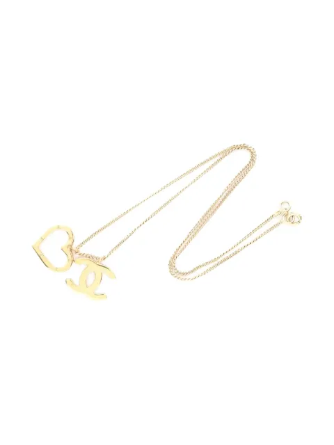 CHANEL Pre-Owned 1986-1988 Coco Mark necklace