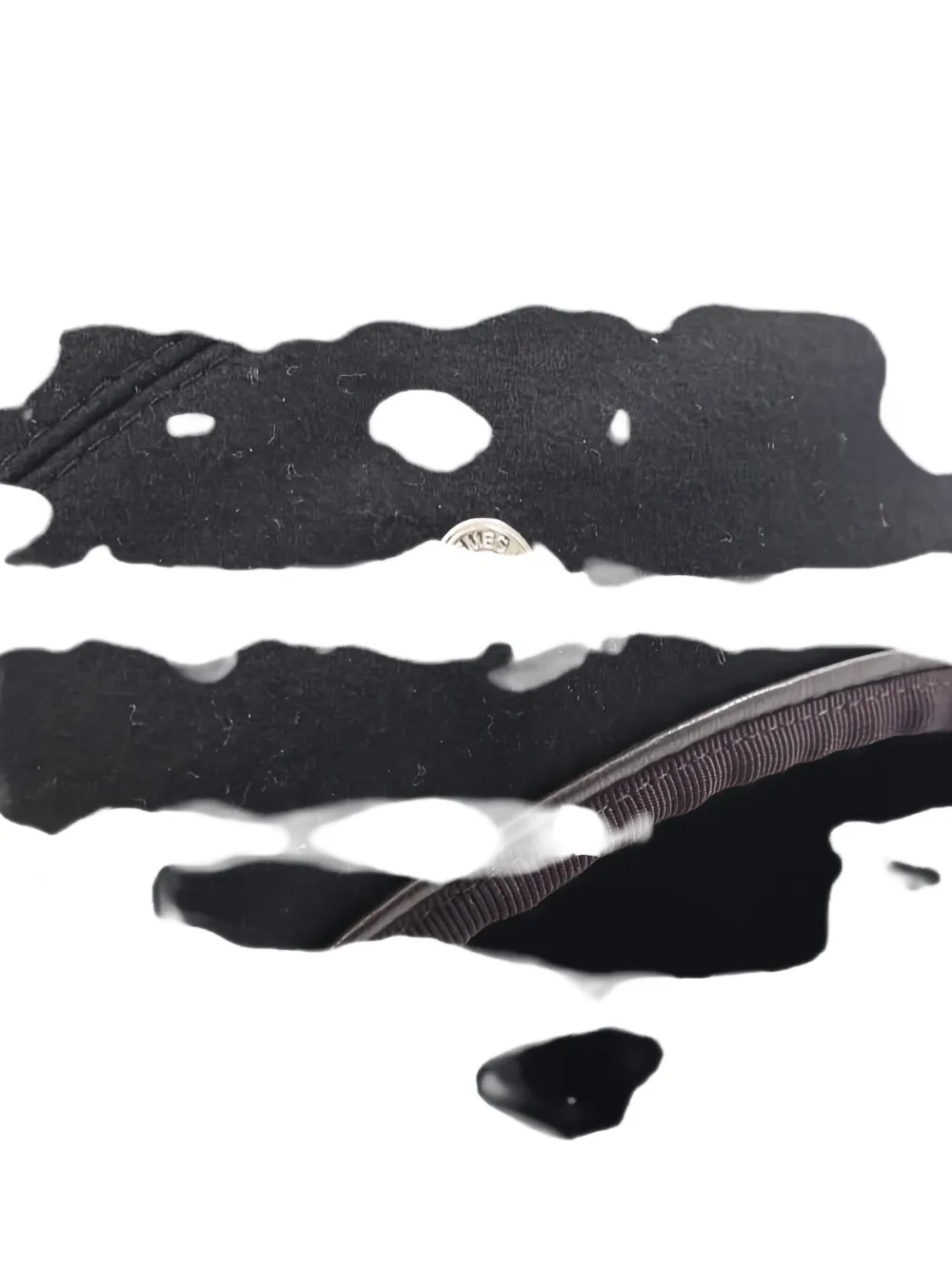 Pre-owned Hermes 2010s Saint Honore Beret In Black