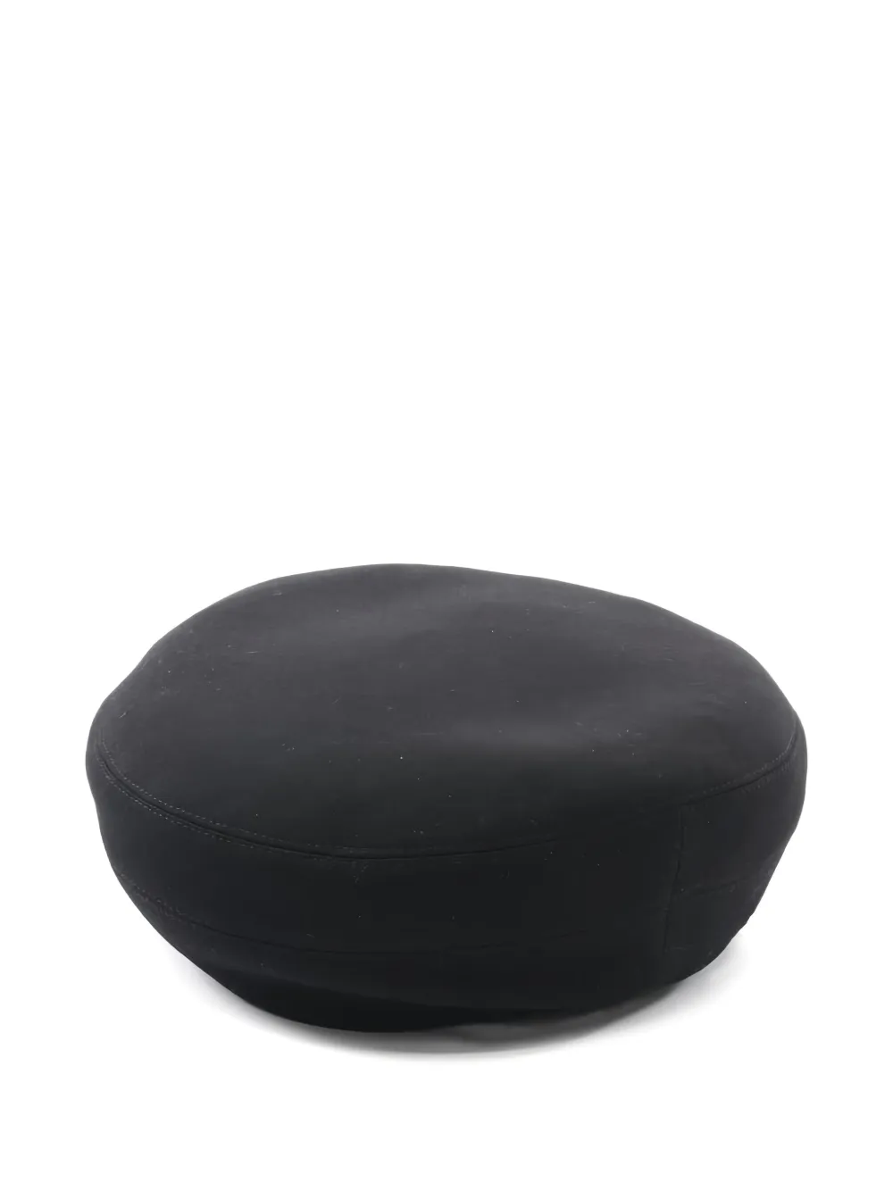 Pre-owned Hermes 2010s Saint Honore Beret In Black