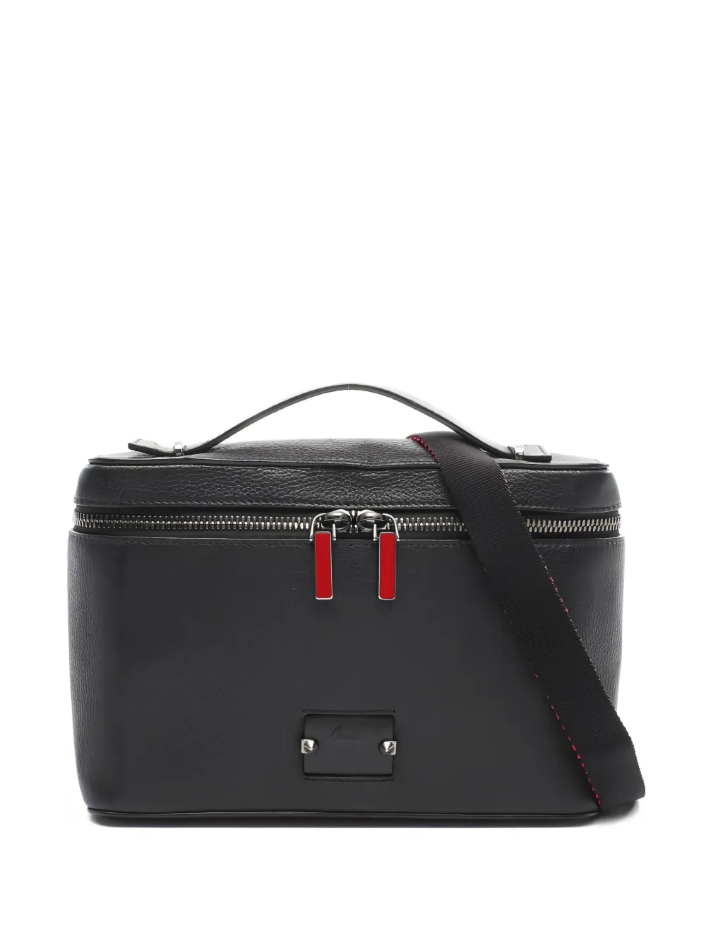 Pre-owned Christian Louboutin 2000s Kipi Pouch Handbag In Black