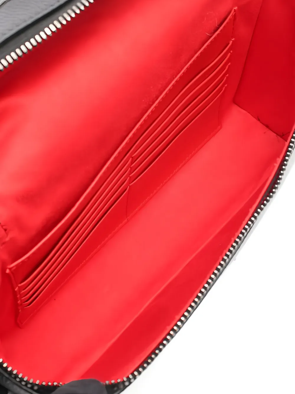 Pre-owned Christian Louboutin 2000s Kipi Pouch Handbag In Black