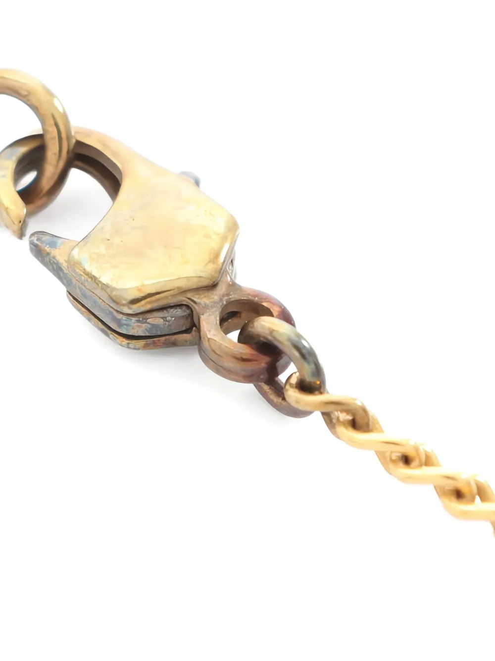 CHANEL Pre-owned 1986-1988 Coco Mark Heart Logo Necklace In Gold