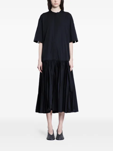 Jil Sander panelled midi dress