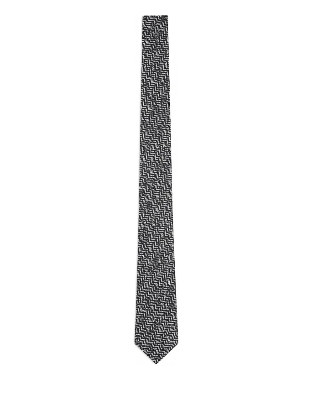 Giorgio Armani herringbone tie | gris | Image 1