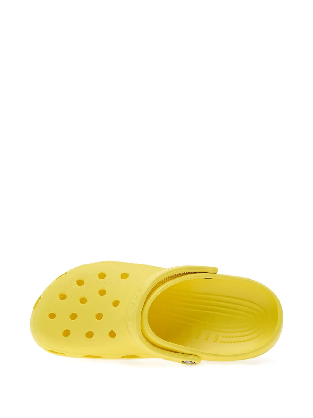 Crocs Classic Perforated Clogs In Yellow
