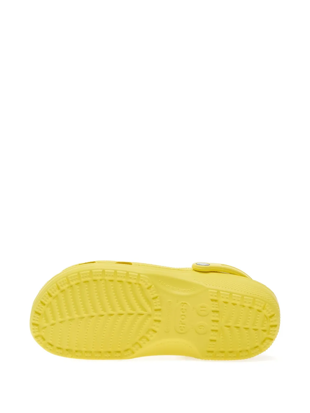 Crocs Classic Perforated Clogs In Yellow