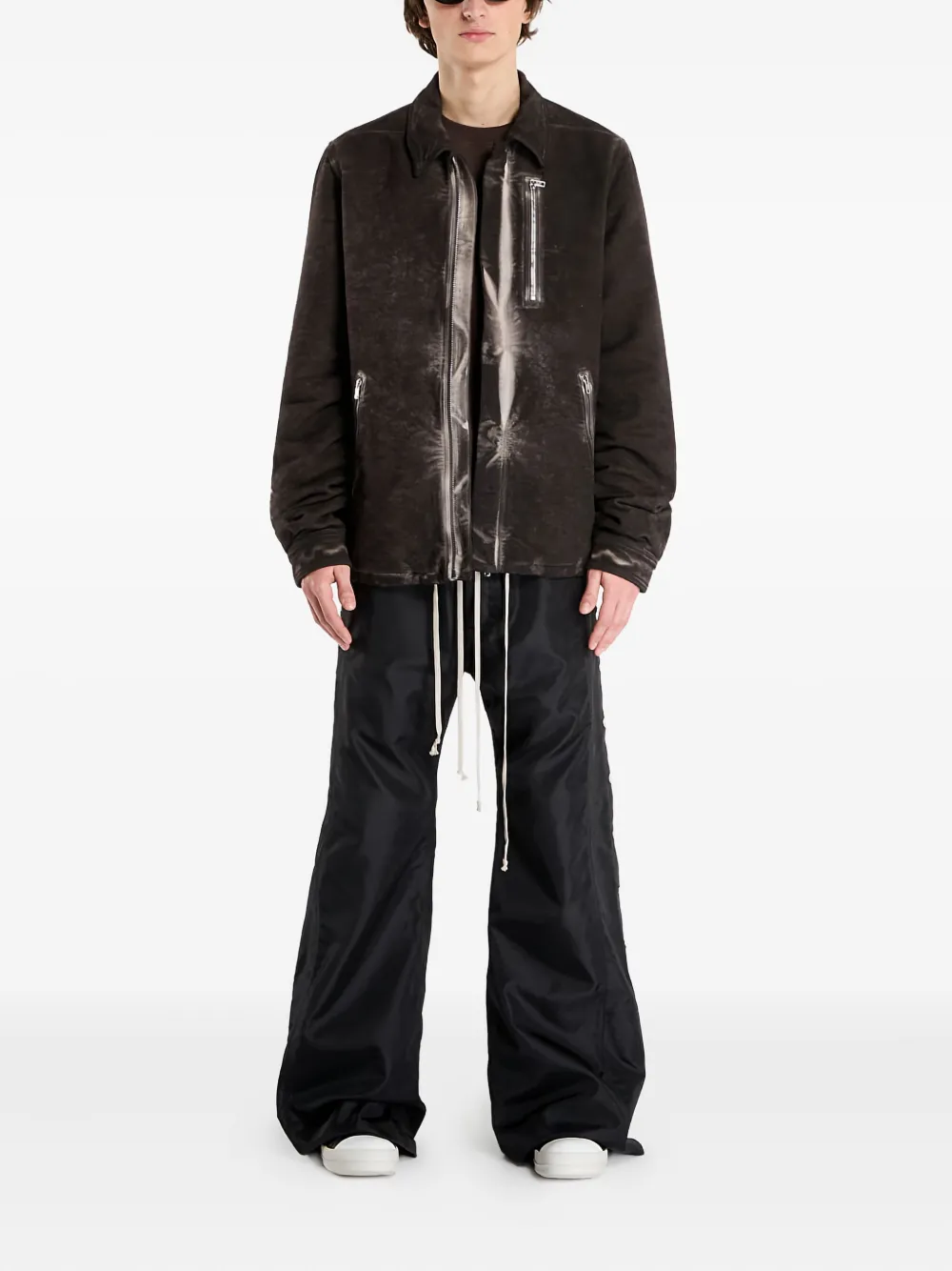 Rick Owens DRKSHDW concealed-zip jacket | Shirt Jackets | Image 2